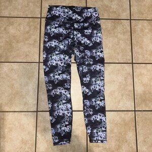 Fabletics floral leggings medium